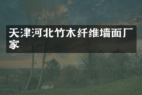 天津河北竹木纤维墙面厂家
