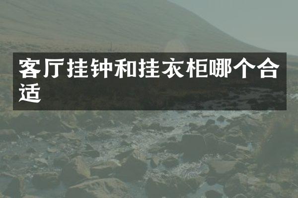 客厅挂钟和挂衣柜哪个合适
