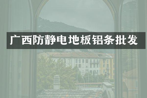 广西防静电地板铝条批发