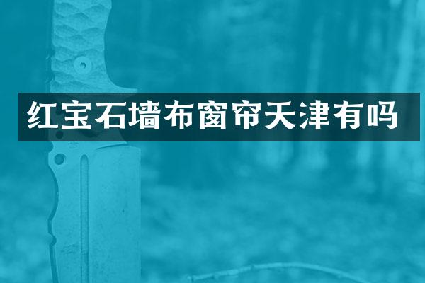 红宝石墙布窗帘天津有吗