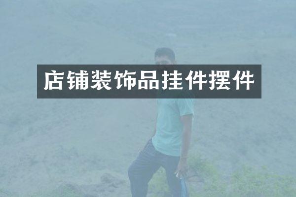 店铺装饰品挂件摆件