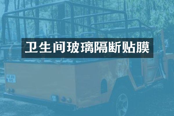 卫生间玻璃隔断贴膜