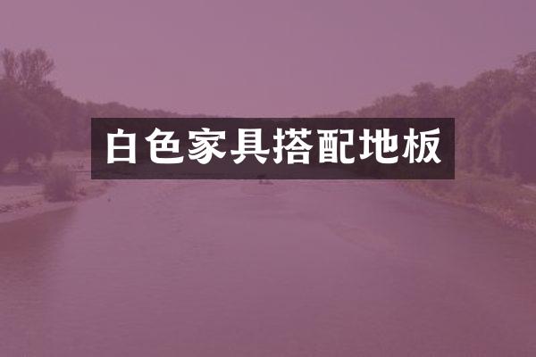 白色家具搭配地板