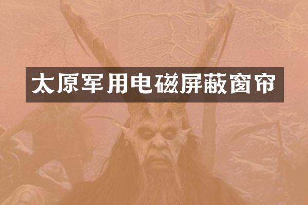 太原军用电磁屏蔽窗帘
