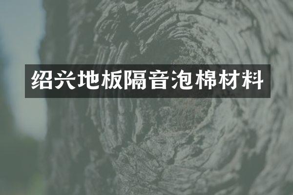 绍兴地板隔音泡棉材料