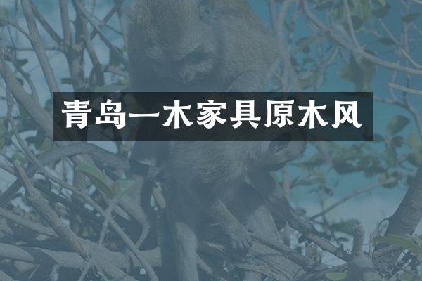 青岛一木家具原木风