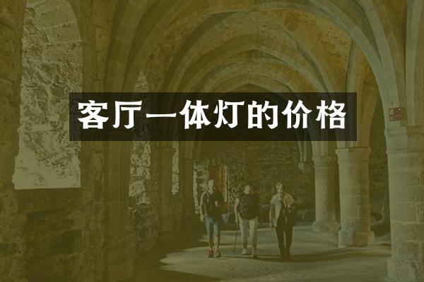 客厅一体灯的价格