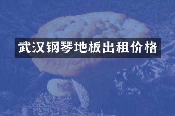 武汉钢琴地板出租价格