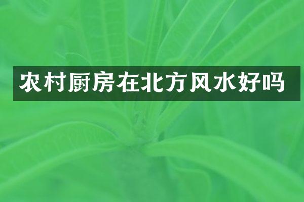 农村厨房在北方风水好吗