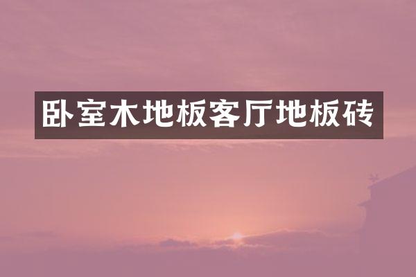 卧室木地板客厅地板砖