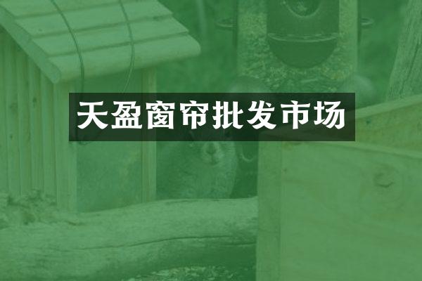 天盈窗帘批发市场