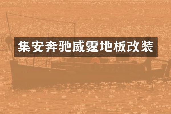 集安奔驰威霆地板改装