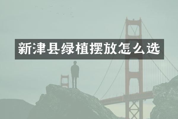 新津县绿植摆放怎么选