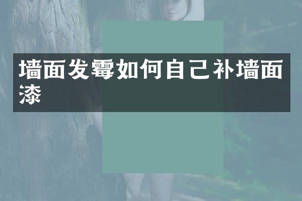 墙面发霉如何自己补墙面漆