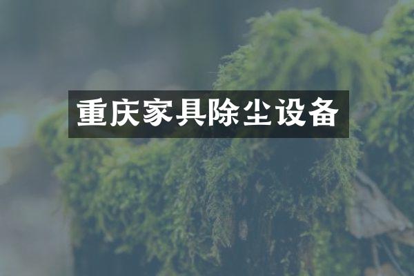 重庆家具除尘设备