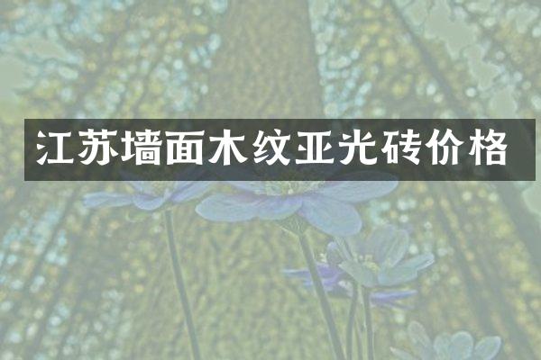 江苏墙面木纹亚光砖价格