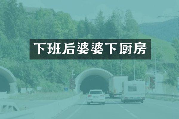下班后婆婆下厨房