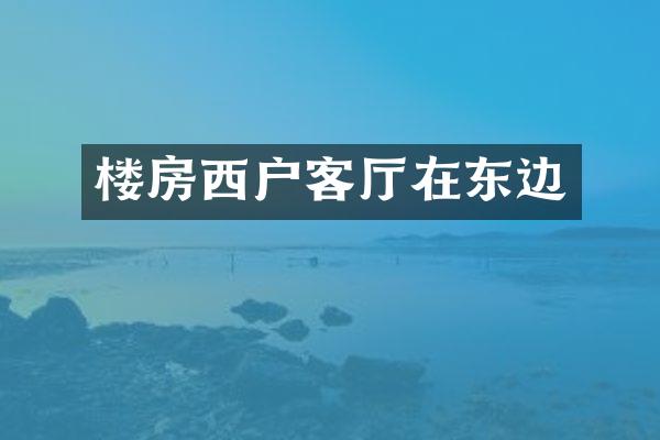 楼房西户客厅在东边