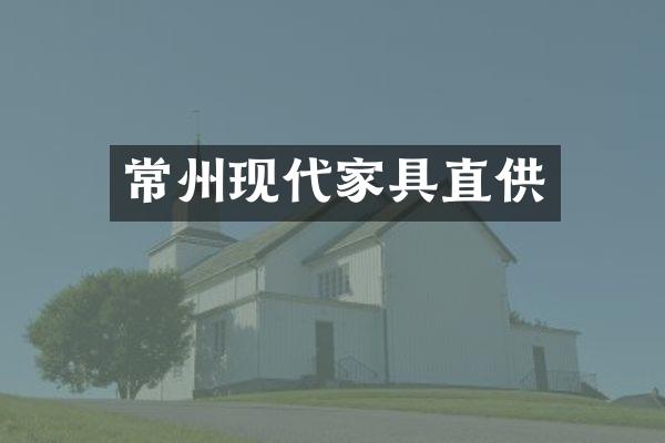 常州现代家具直供
