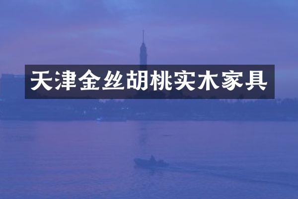 天津金丝胡桃实木家具