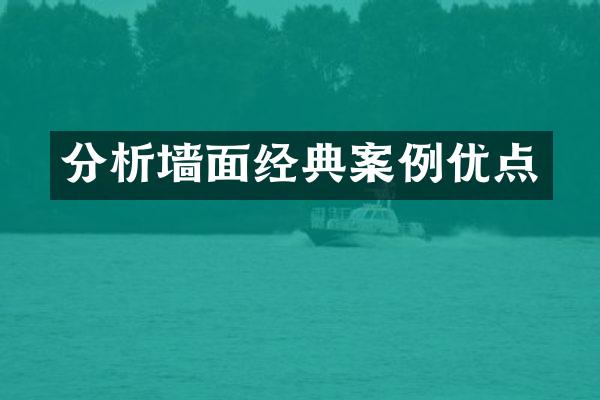 分析墙面经典案例优点