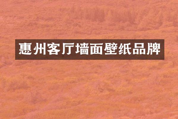 惠州客厅墙面壁纸品牌