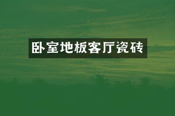 卧室地板客厅瓷砖
