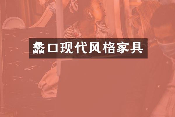 蠡口现代风格家具
