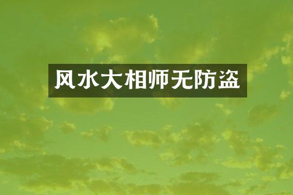 风水大相师无防盗