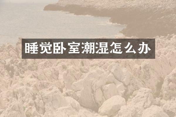 睡觉卧室潮湿怎么办