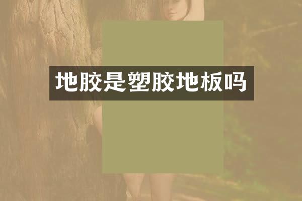 地胶是塑胶地板吗