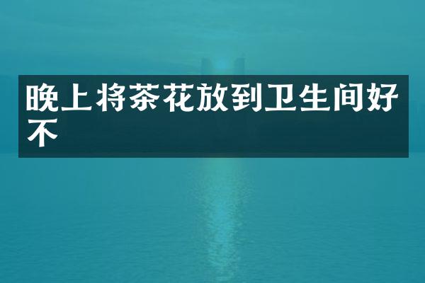 晚上将茶花放到卫生间好不