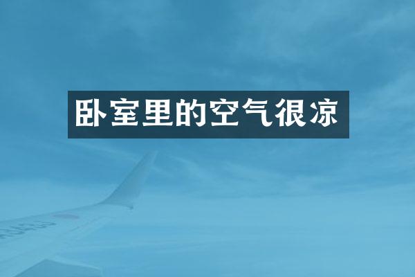 卧室里的空气很凉