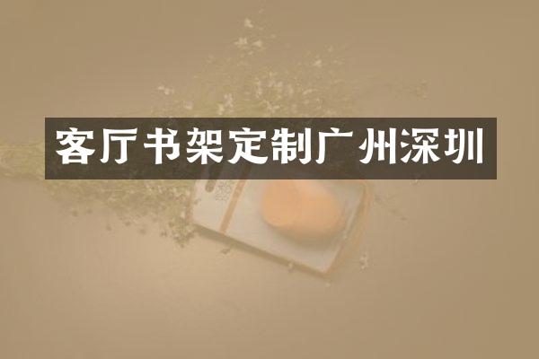 客厅书架定制广州深圳