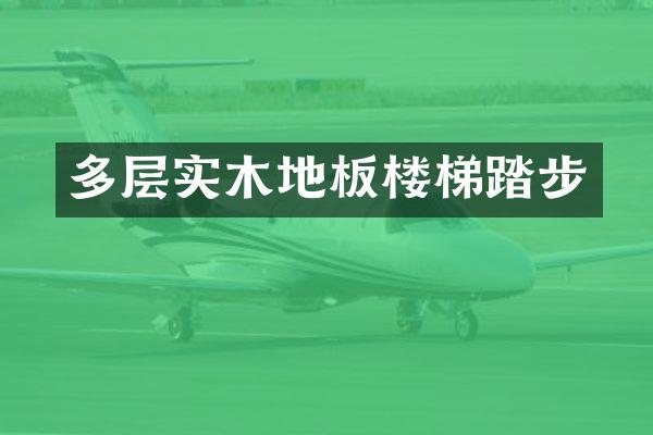 多层实木地板楼梯踏步