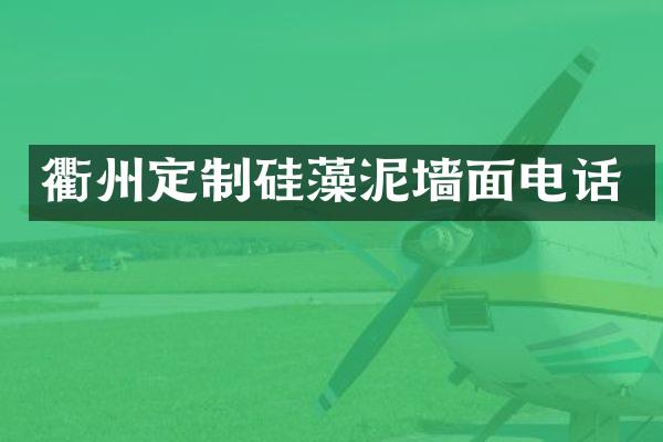 衢州定制硅藻泥墙面电话