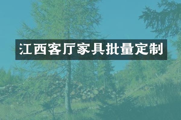 江西客厅家具批量定制