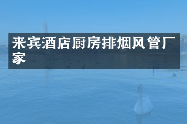 来宾酒店厨房排烟风管厂家