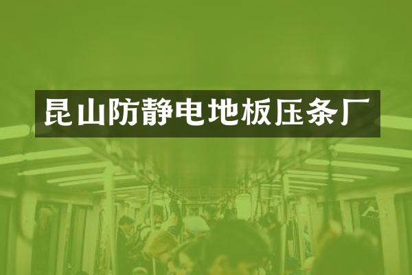 昆山防静电地板压条厂