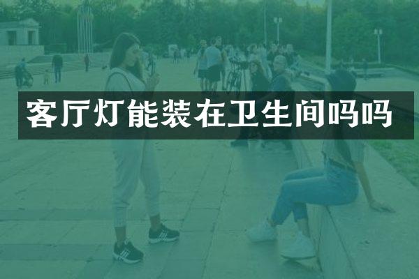 客厅灯能装在卫生间吗吗