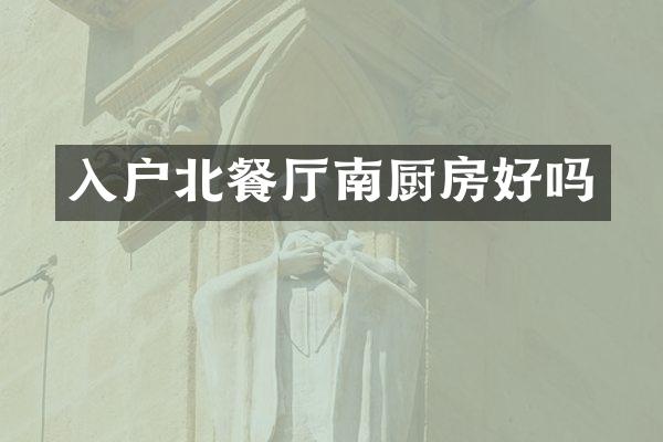 入户北餐厅南厨房好吗
