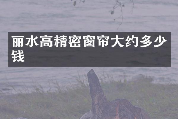 丽水高精密窗帘大约多少钱