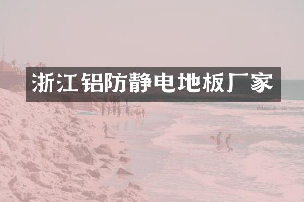 浙江铝防静电地板厂家