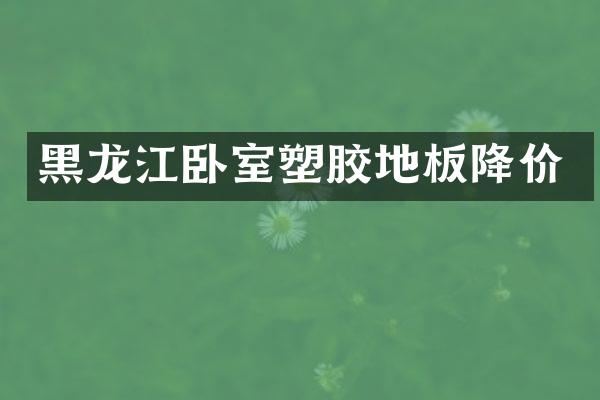 黑龙江卧室塑胶地板降价
