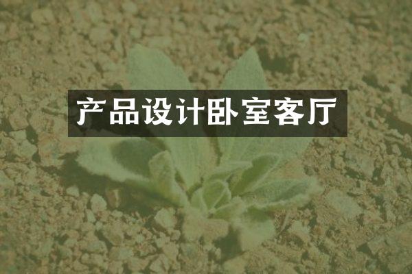 产品设计卧室客厅