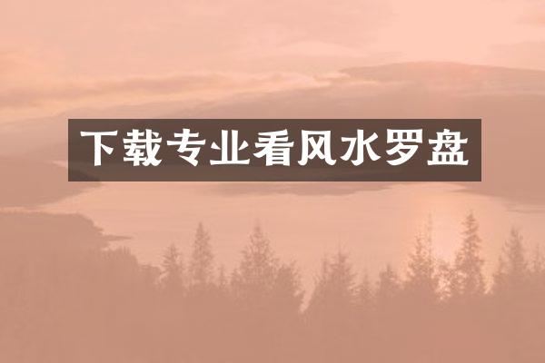 下载专业看风水罗盘