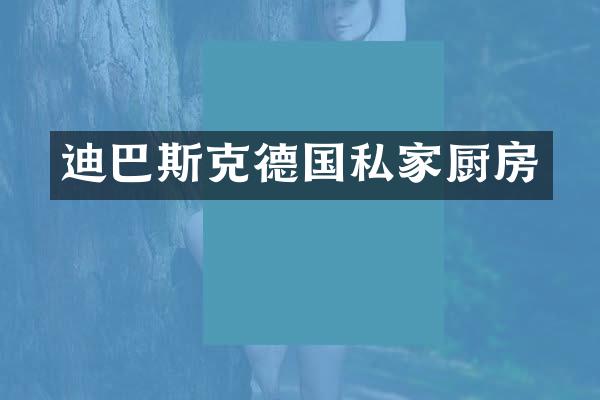 迪巴斯克德国私家厨房