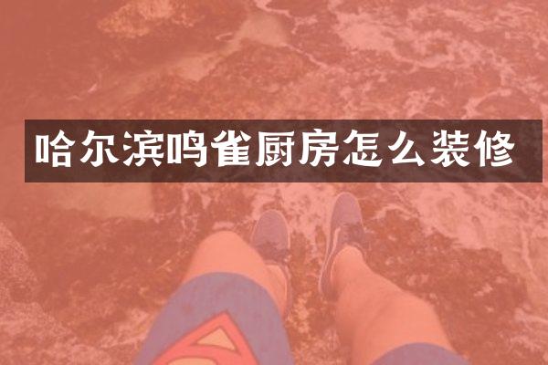 哈尔滨鸣雀厨房怎么装修