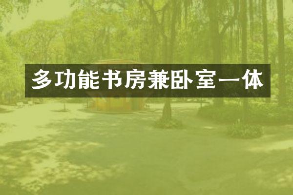 多功能书房兼卧室一体