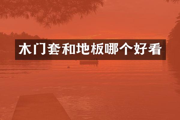 木门套和地板哪个好看